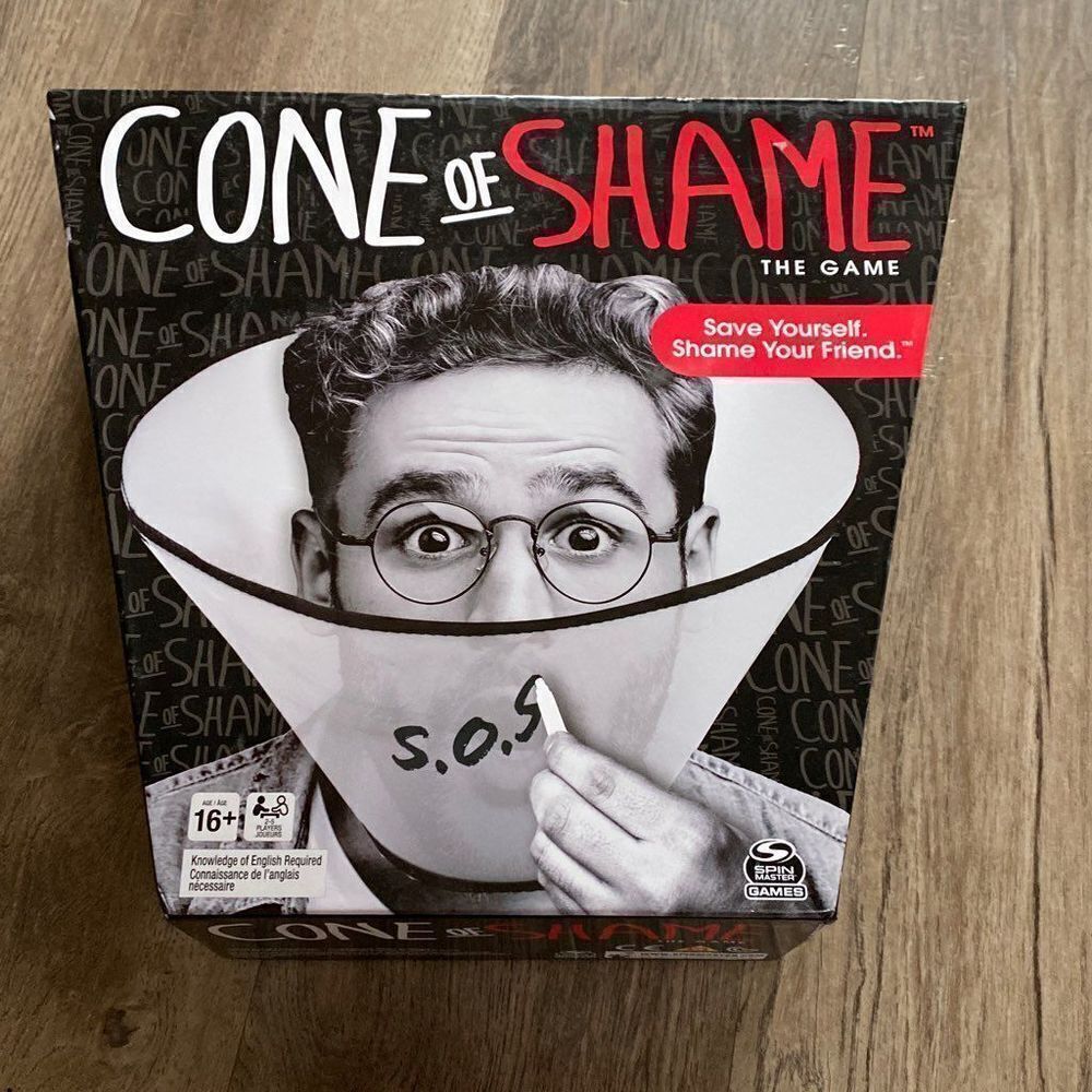 Cone of Shame Party Game | New in Box Hilarious Family & Friends Game Night Fun